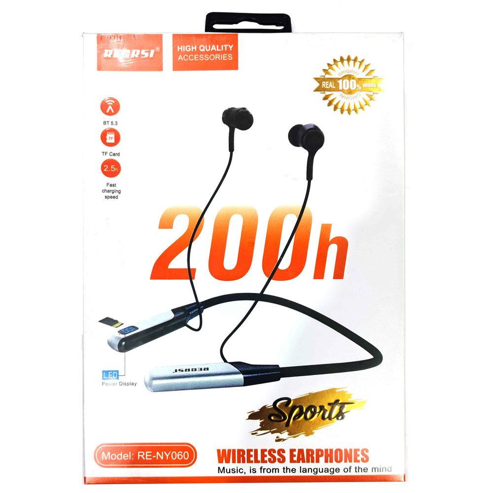 Regrsi RE-NY060 Wireless Neckband long battery