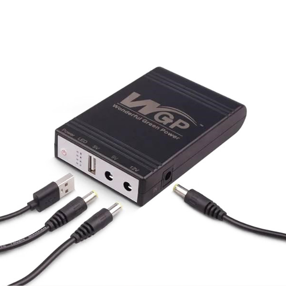 WGP Mini DC Ups for Wifi 10400 mah With Adapter 2amp
